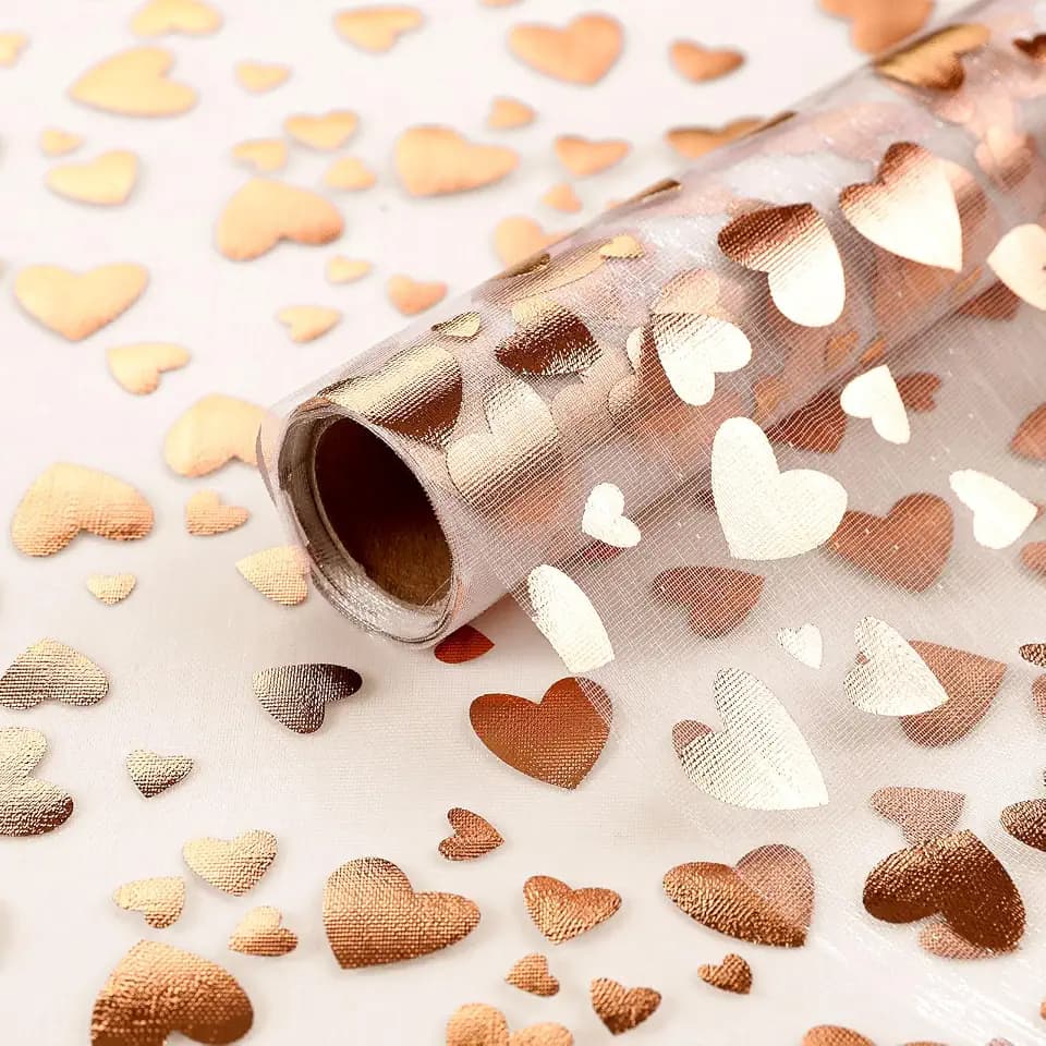 Soleebee 12 Pack Love Heart Table Runner, 11"x84" Glitter Sequins Rose Gold Table Runner Roll, Home Party Table Decor for Wedding Anniversary Engagements Valentine's Day Romantic Events DIY
