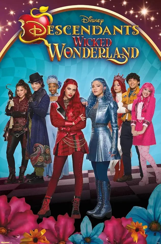 Trends International Disney Descendants: Wicked Wonderland (2026) - Group Wall Poster, 34L x 22.4W, Premium Unframed Version