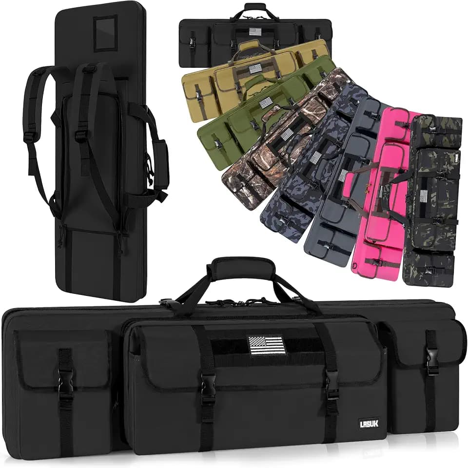 Double Rifle Case Soft Gun Bag 26/28/32/36/42/46/48/51/55"