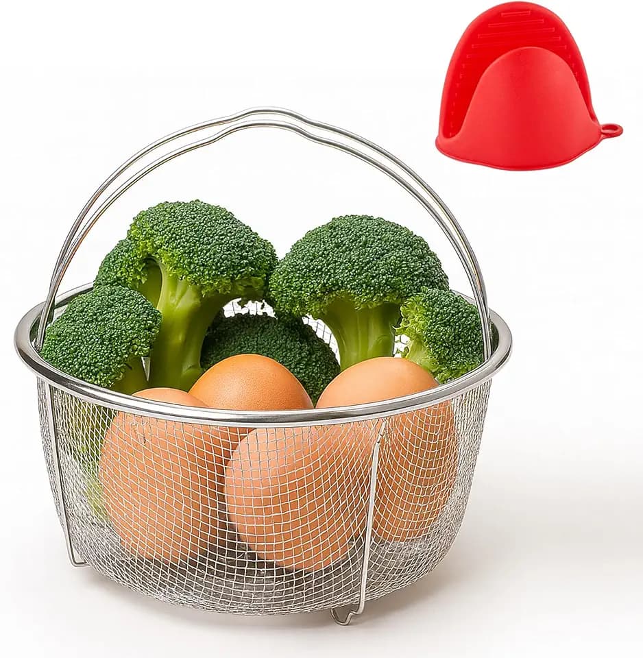 Stainless Steel Steamer Basket for 6 or 8 quart Instant Pot