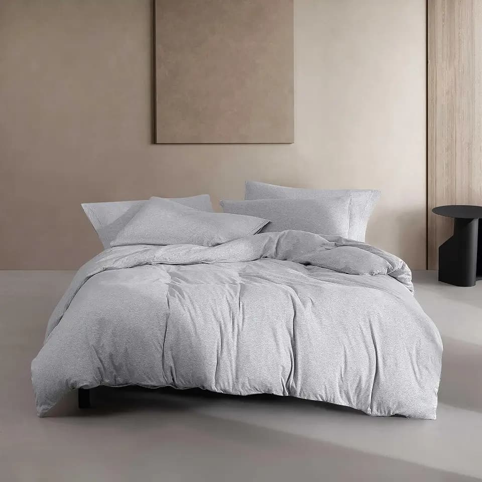 Calvin Klein - Queen Duvet Cover Set with Shams, Cotton Jersey