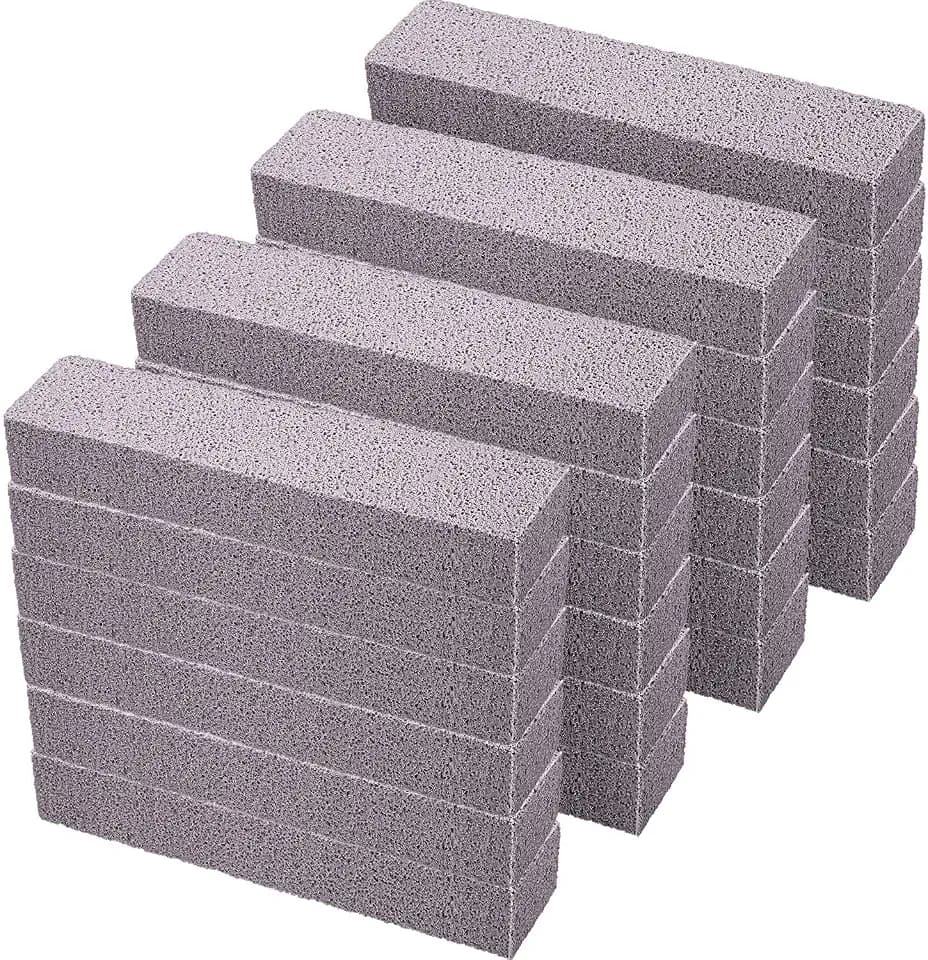 Chinco 24 Pcs Pumice Stick for Cleaning, Pumice Stone Stove Oven Toilet