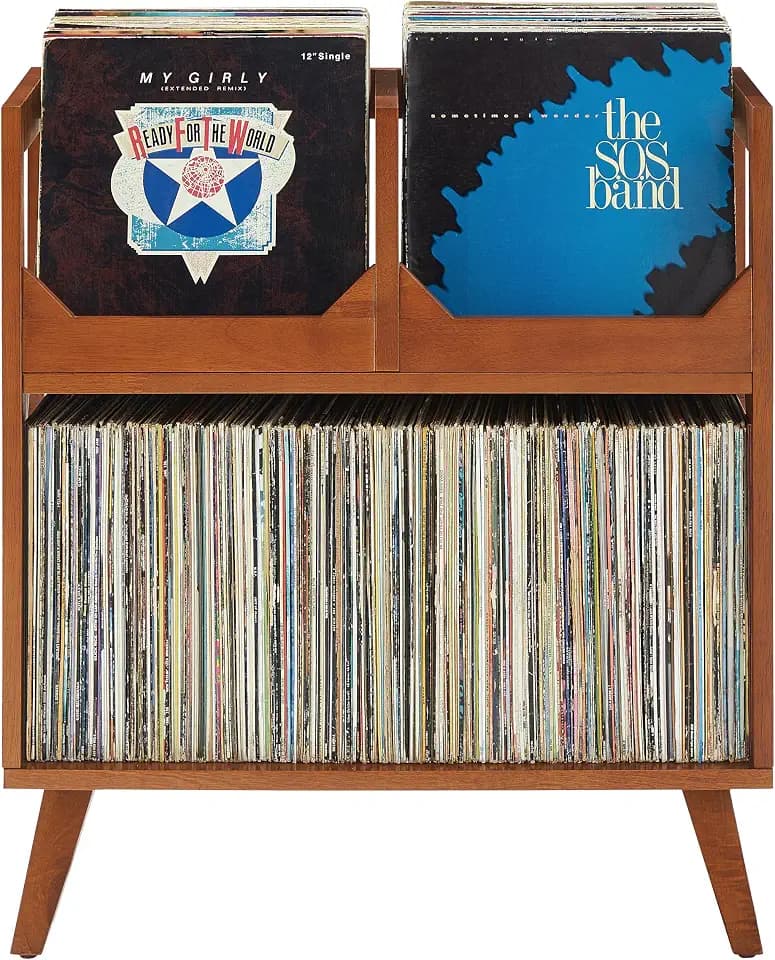 Crosley Furniture Asheville Medium Record Stand