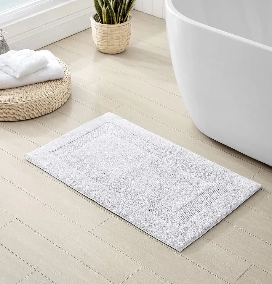 Tommy Bahama - Cotton Bath Rug, Soft Absorbent Bathroom Mat, 21 x 34