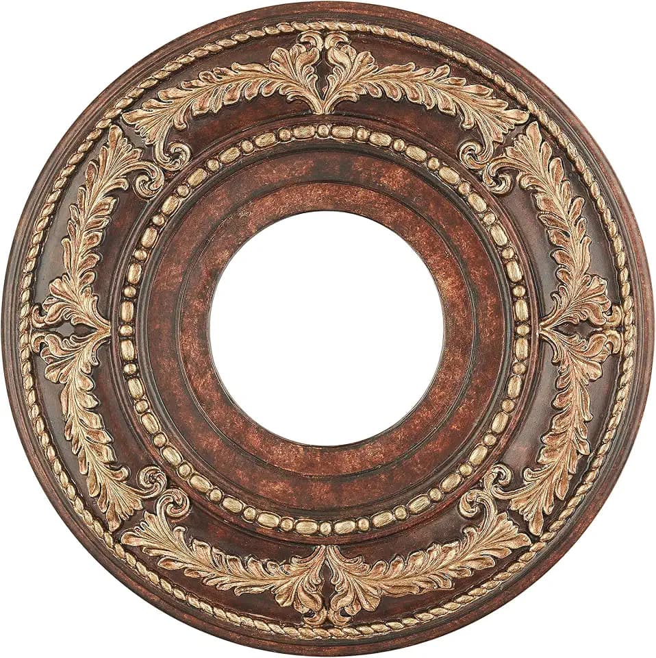 Livex Lighting 8204-63 Ceiling Medallion, Bronze