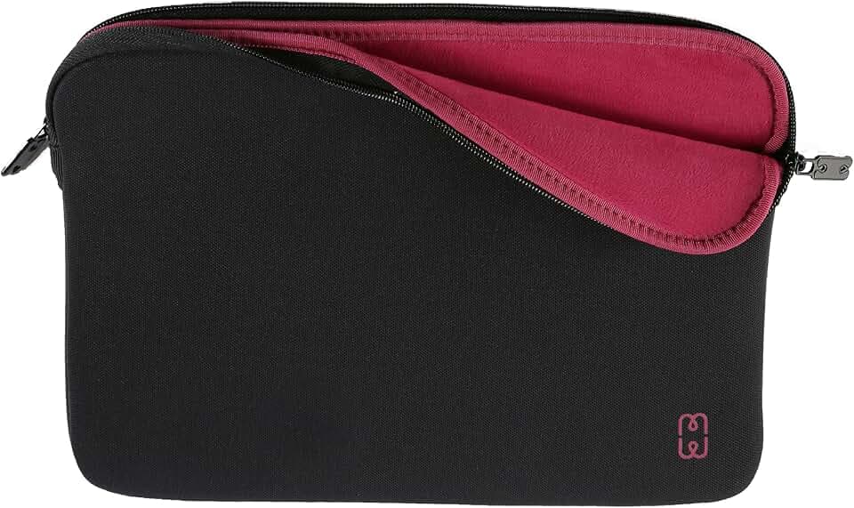 MW 400027 Sleeve für MacBook Pro Retina 13 Zoll (2015) Schwarz Noir/Cerise MacBook Pro Retina 13 (2015)