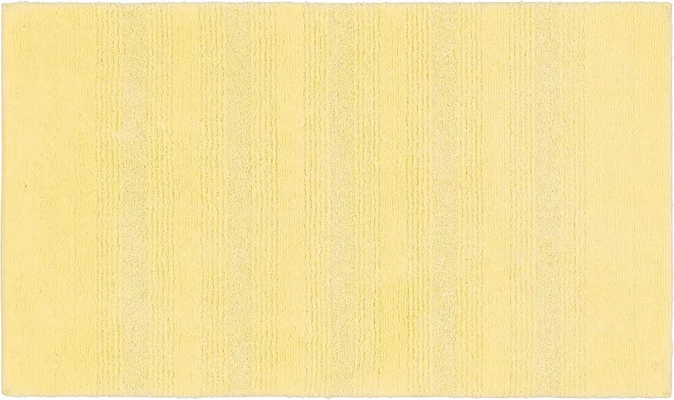 Garland Rug Essence Rubber Ducky Yellow 24" X 40" Non Slip, Easy to Clean Machine Washable,Soft Nylon Bath Rug Perfect for Any Home