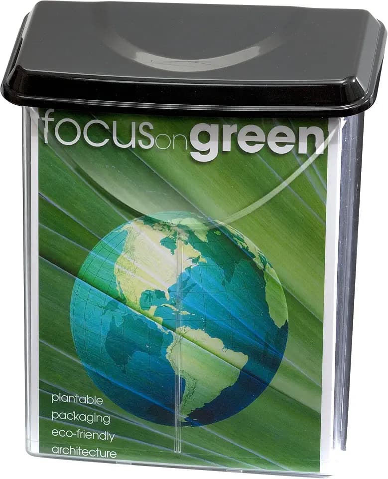 Officemate Outdoor Literature Holder, Fits Letter Size Flyers, Clear