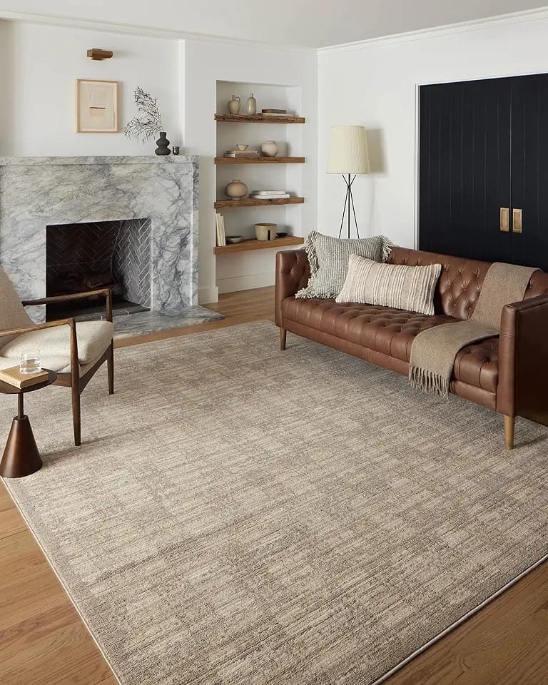 Loloi Darby Pebble/Sand 7'-10" x 10' Area Rug