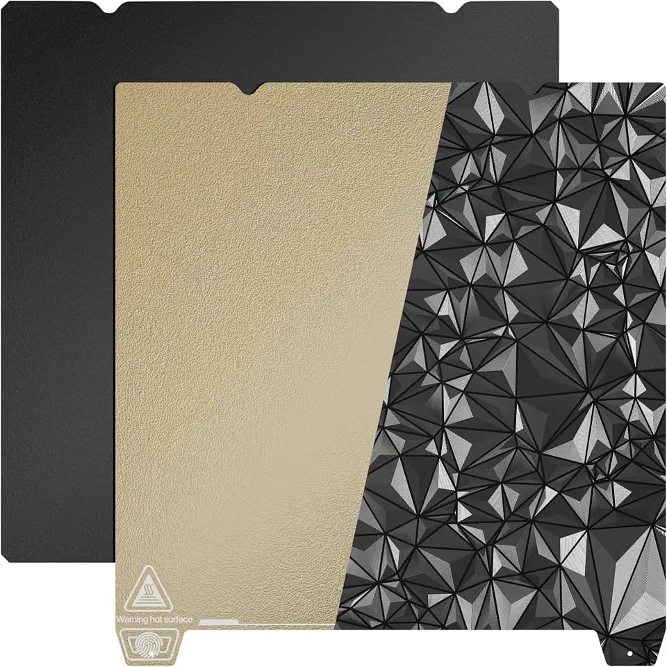 YOOPAI Double-Sided PEI + PEO Sheet and Flexible Magnetic Build Plate, 235x235mm 3D Printer Bed Platform for Creality Ender 3 V3 SE/KE /K1/K1C/ Ender 3/Ender 3 V3/3 Pro/ 5 S1/ 3 S1 Pro/3 Neo