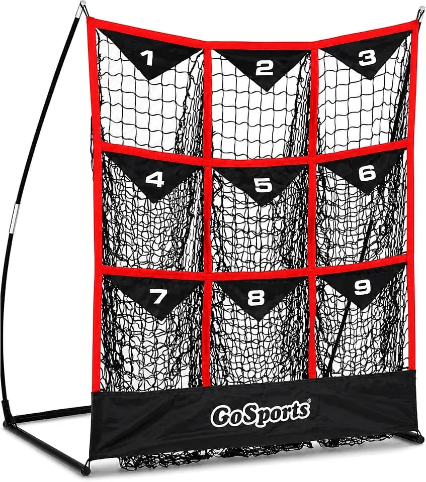 GoSports Baseball and Softball Pitching Strike Zone Target Net - Choose Your Size