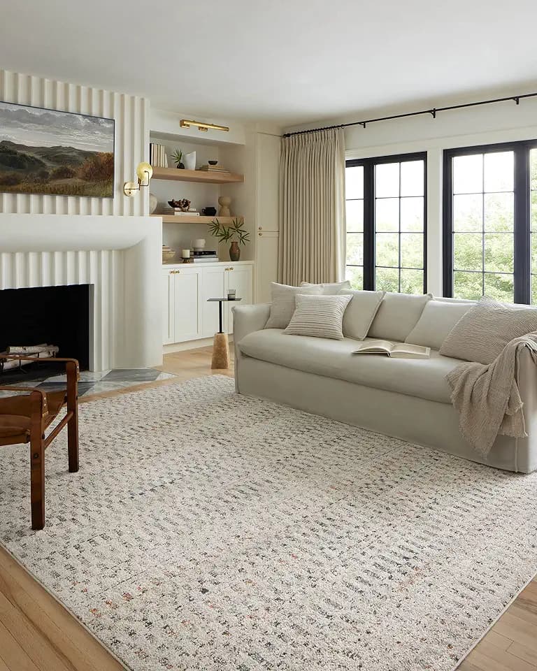 Loloi Kamala Grey/Multi 2'-7" x 8'-0" Runner Rug
