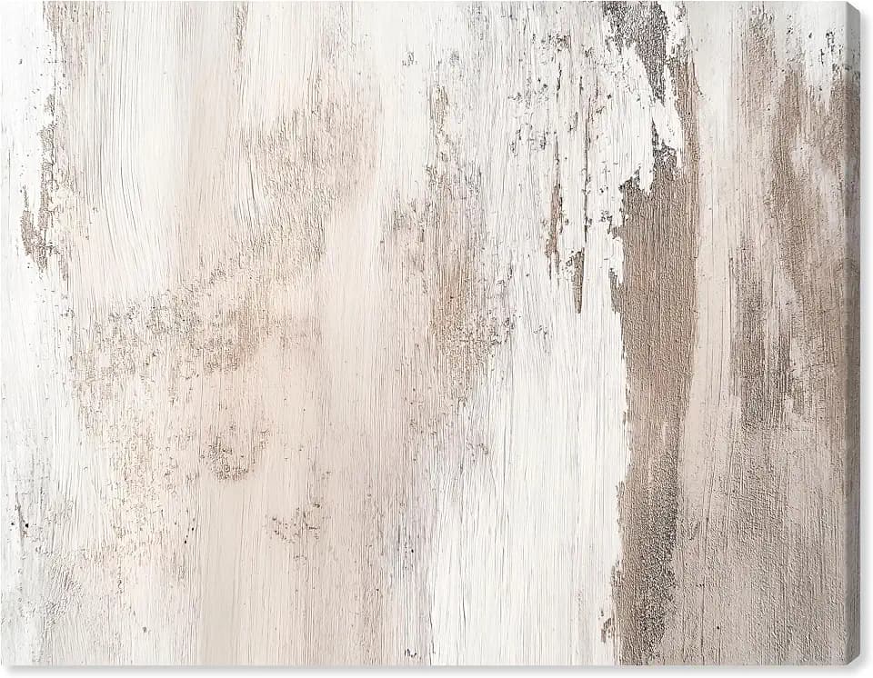 Art Remedy Muted Neutral Art Canvas, 30" x 24", Gallery Wrapped, Striated Texture III