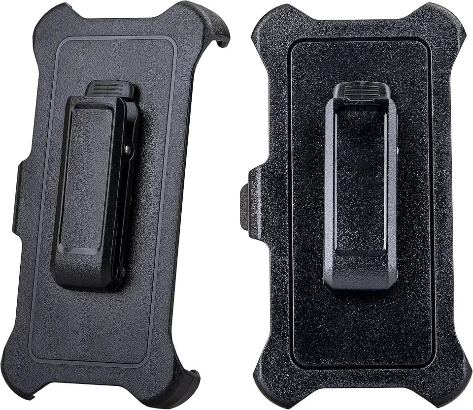2 Pack Replacement Belt Clip Holster for Apple iPhone 16e OtterBox Defender Series Case | Clip for Belt Holder (Case Not Included)