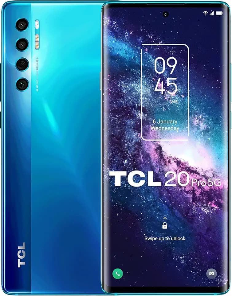 TCL 20 Pro 5G - Smartphone 256GB, 6GB RAM, Dual SIM, Marine Blue