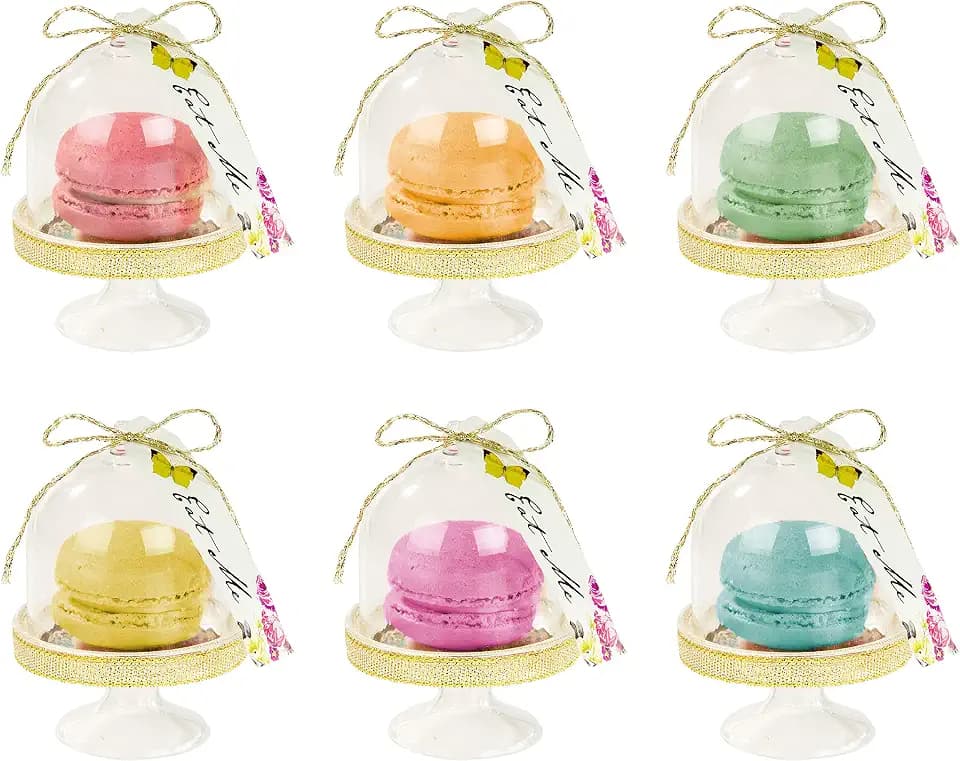 Talking Tables Pack of 6 Party Cake Domes, Gold