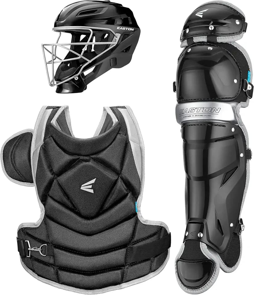 Easton | JEN SCHRO The Fundamental Fastpitch Softball Catcher's Equipment | Box Set | NOCSAE Certified | Multiple Sizes/Colors