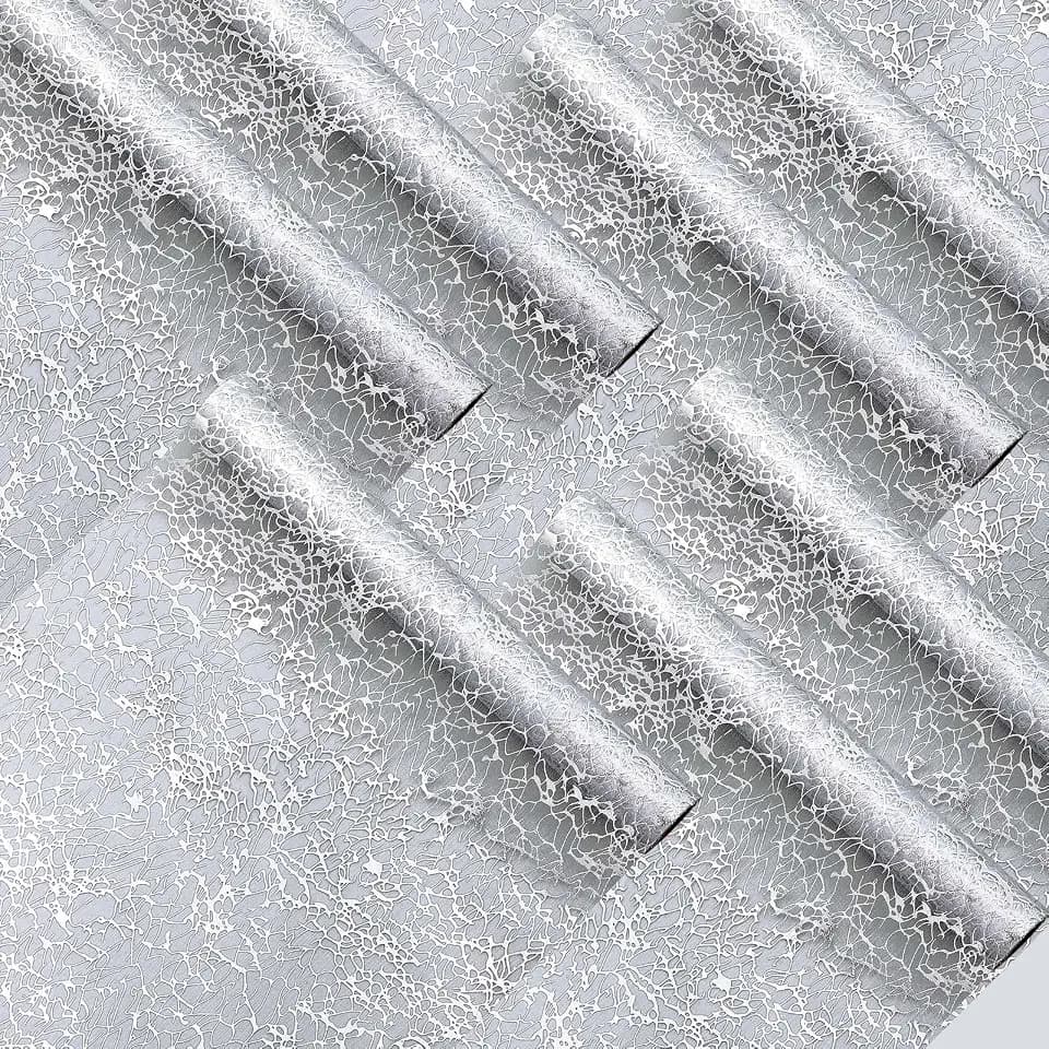 Chumia 12 Pieces Silver Table Runner 12 x 85 Inch Sequin Glitter Table Runner Roll Metallic Thin Mesh Fabric Decor for Party Wedding Shower Birthday Baby Shower Party Supplies