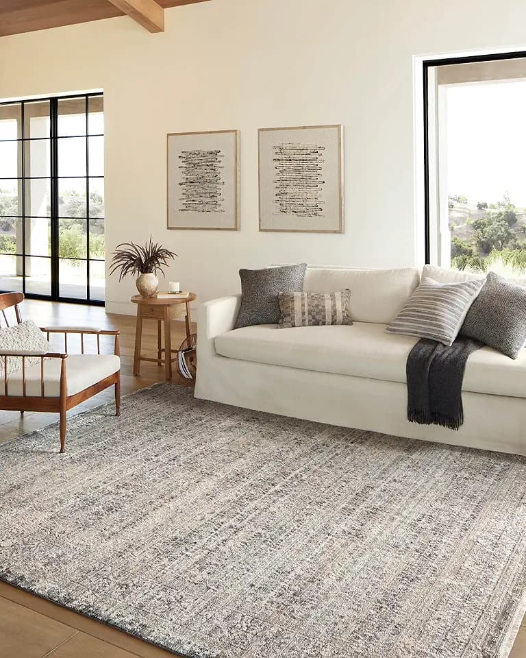 Loloi Amber Lewis Alie Sky/Stone 2'-7" x 10'-0" Runner Rug