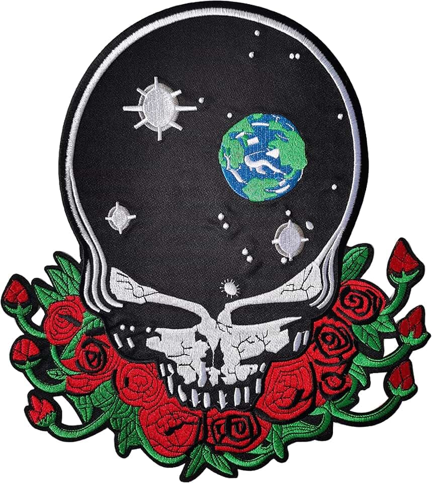 Grateful Dead Space Your Face Large Back Patch