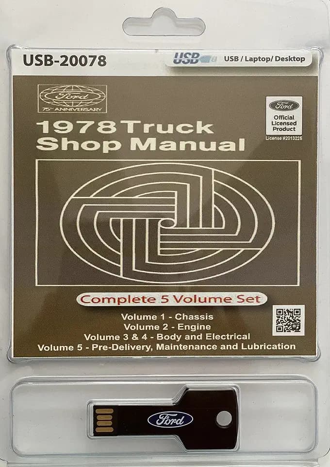 1978 Ford Truck Shop Manual (USB)