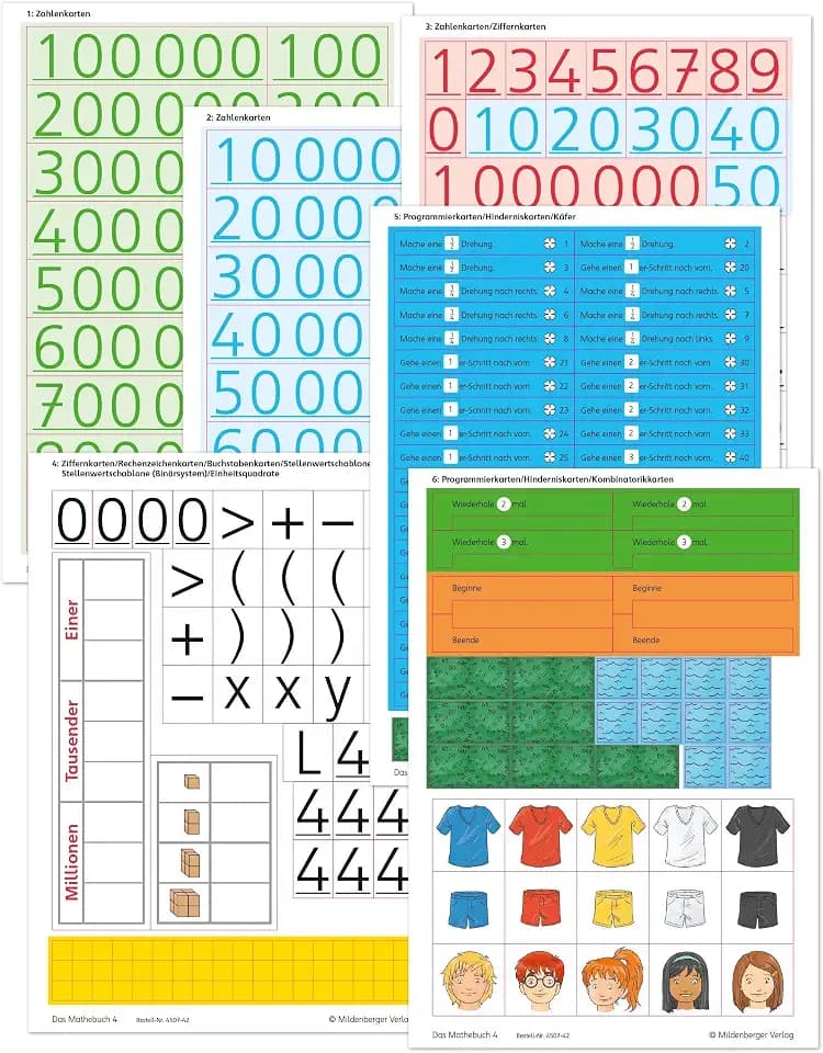 Das Mathebuch 4 Neubearbeitung – Arbeitsmaterial (Das Mathebuch 4 - Neubearbeitung 2024)