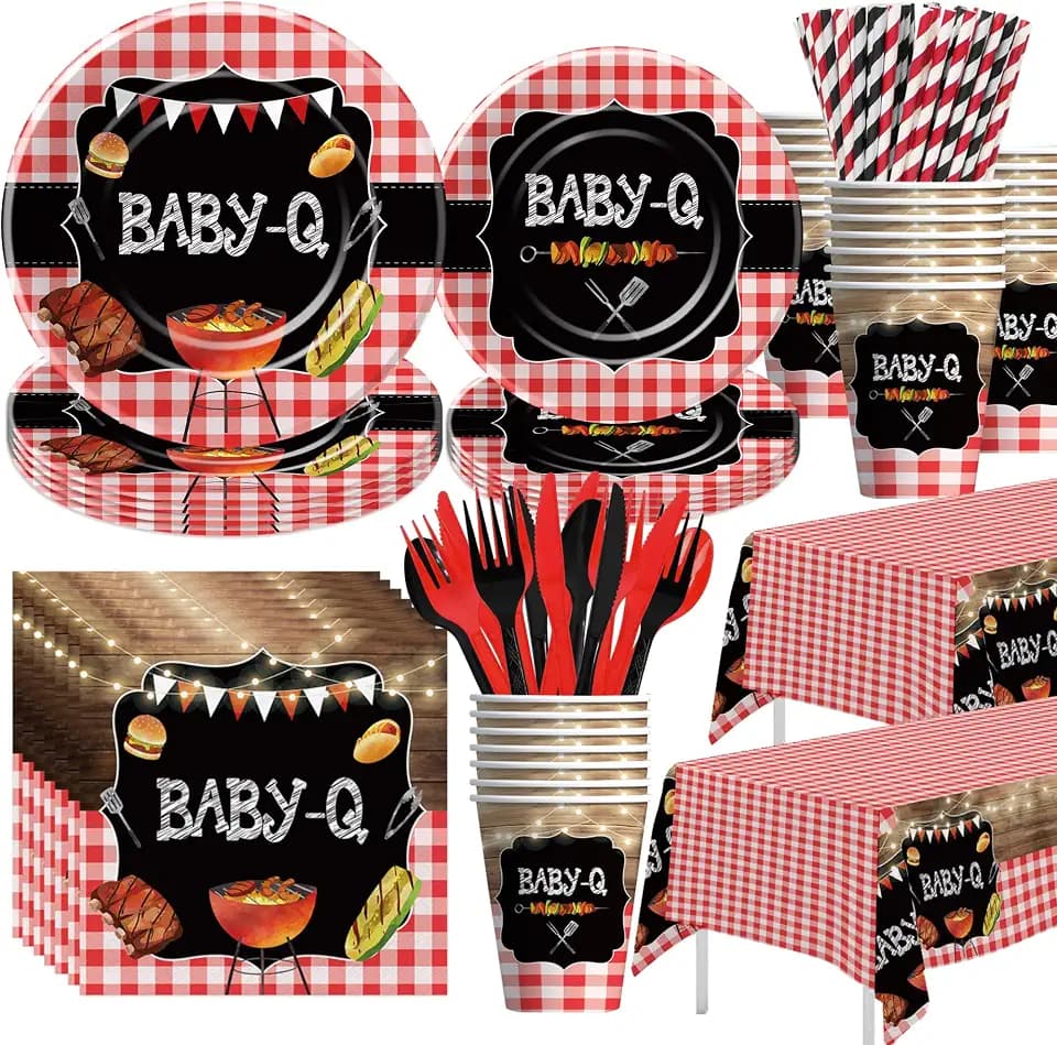Baby Q Baby Shower Decorations Supplies BBQ Baby Shower Decorations