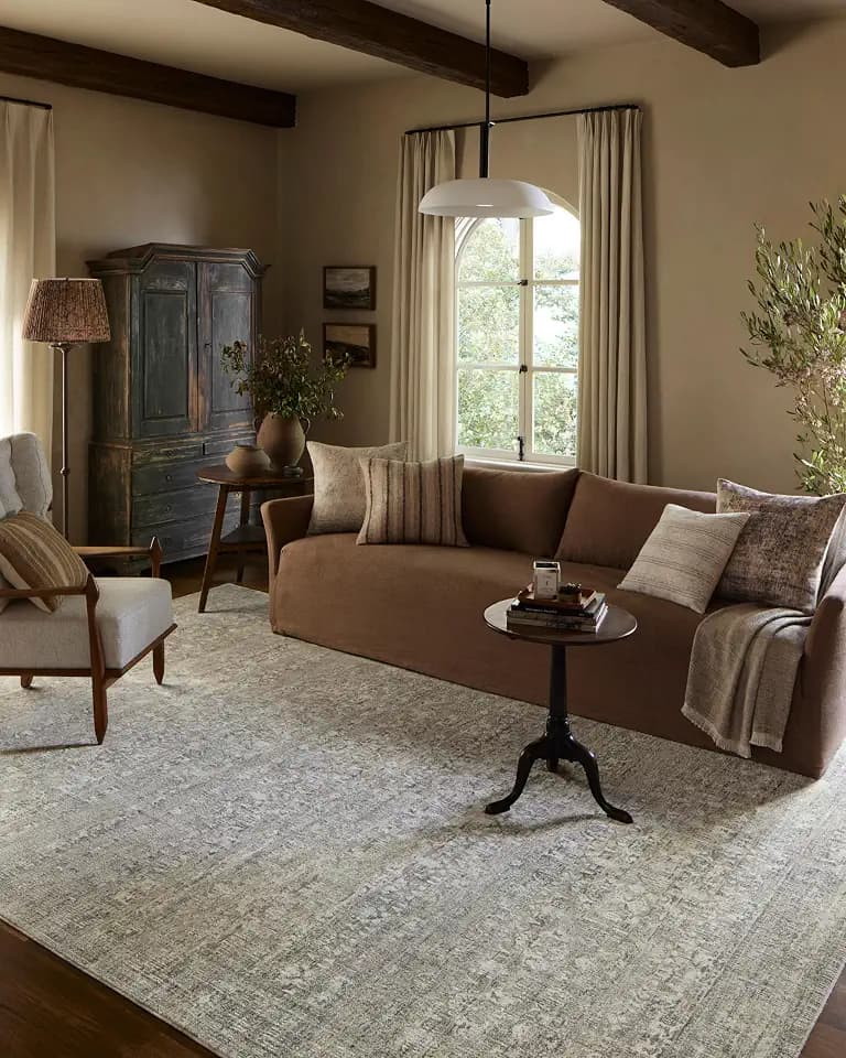 Loloi Amber Lewis Honora Grey/Beige 2'-7" x 10'-0" Runner Rug