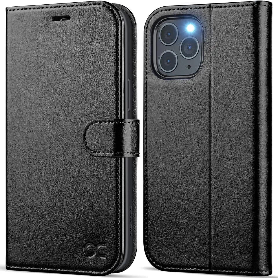 OCASE Hülle für iPhone 12 Pro MAX Handyhülle Schwarz