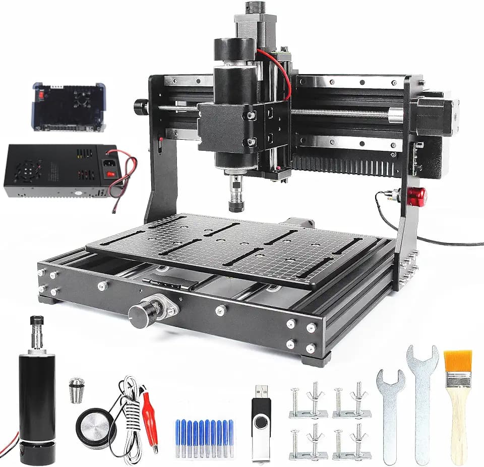 CNCTOPBAOS 3020 Plus CNC Router 500W GRBL Desktop Milling Engraving Machine