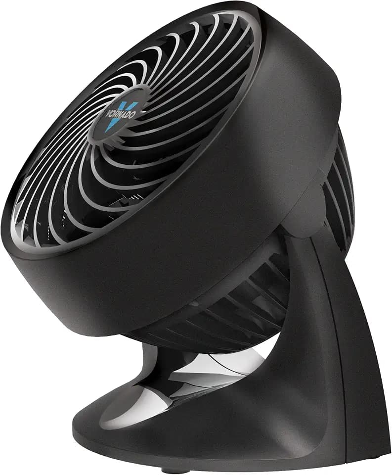 Vornado 133 Personal Air Circulator Fan, Black, 2 Speeds, Adjustable Head