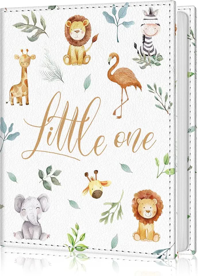 Photo Album 4x6, 56 Pockets Small Picture Book Wild Animals