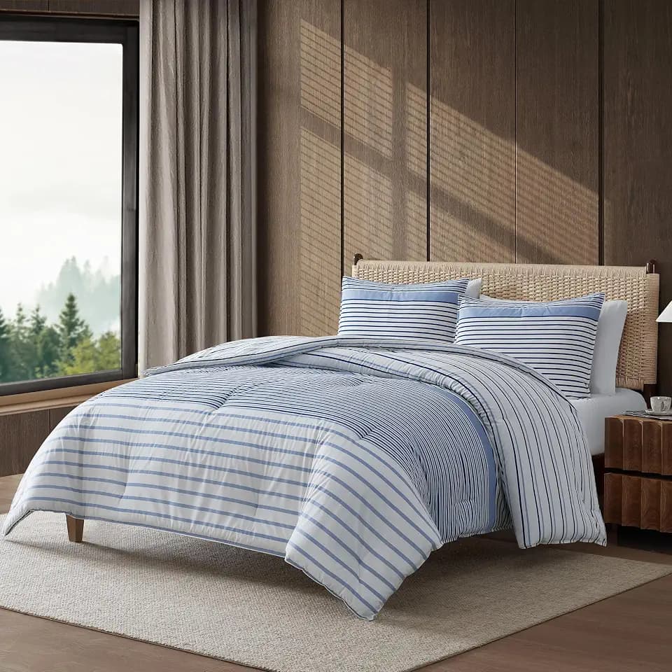 Eddie Bauer - King Duvet Cover Set with Shams