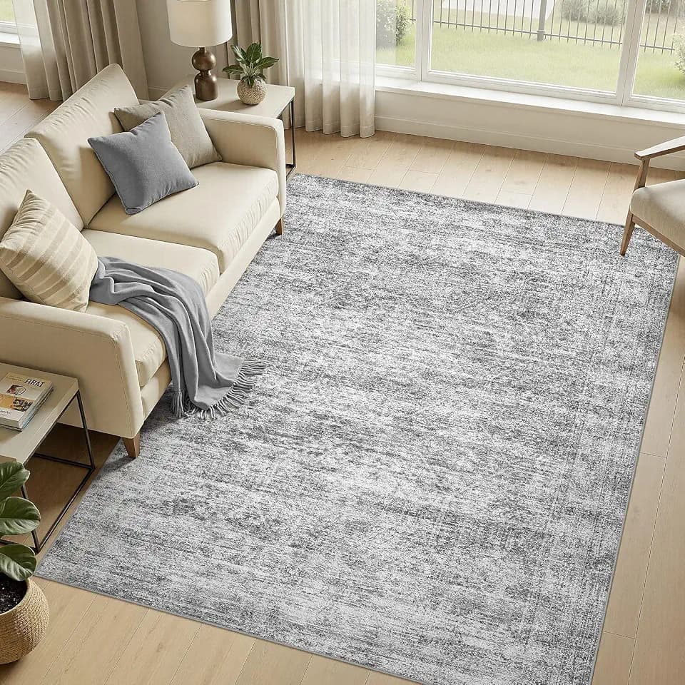 cotiled 6x9 Area Rugs Abstract Distressed Washable Large Living Room Rug