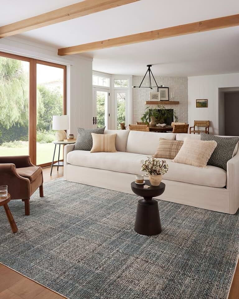 Loloi Angela Rose Ember Denim/Charcoal 2'-3" x 3'-10" Accent Rug