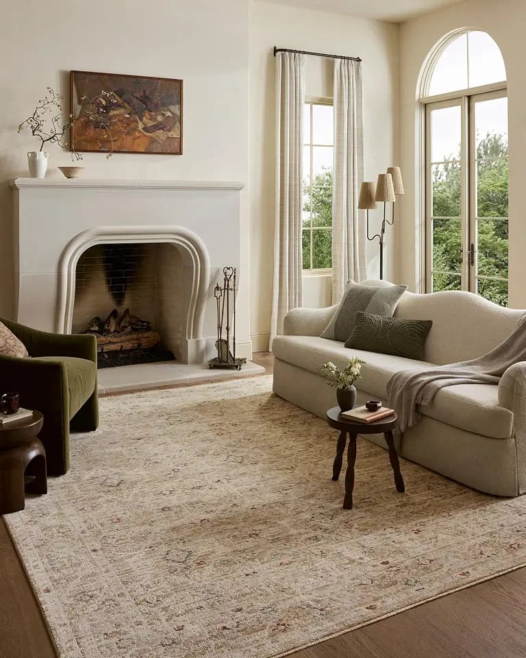 Loloi Clarisse Natural/Multi 7'-10" x 10'-2" Area Rug
