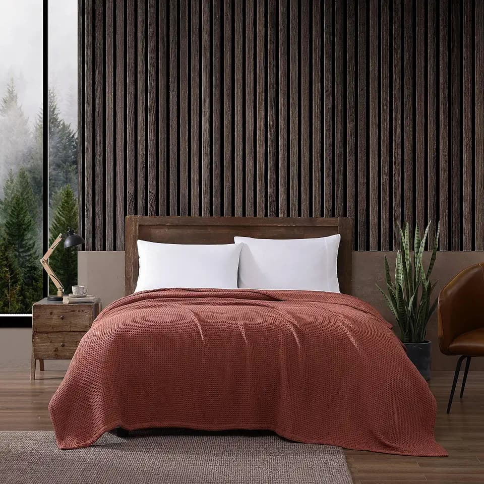Eddie Bauer - Soft Twin Size Blanket for Bed or Couch, Cozy Bedding