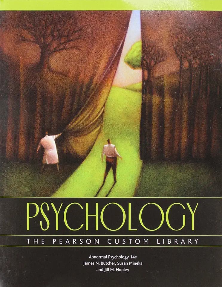 Abnormal Psychology: Psychology; The Pearson Custom Library