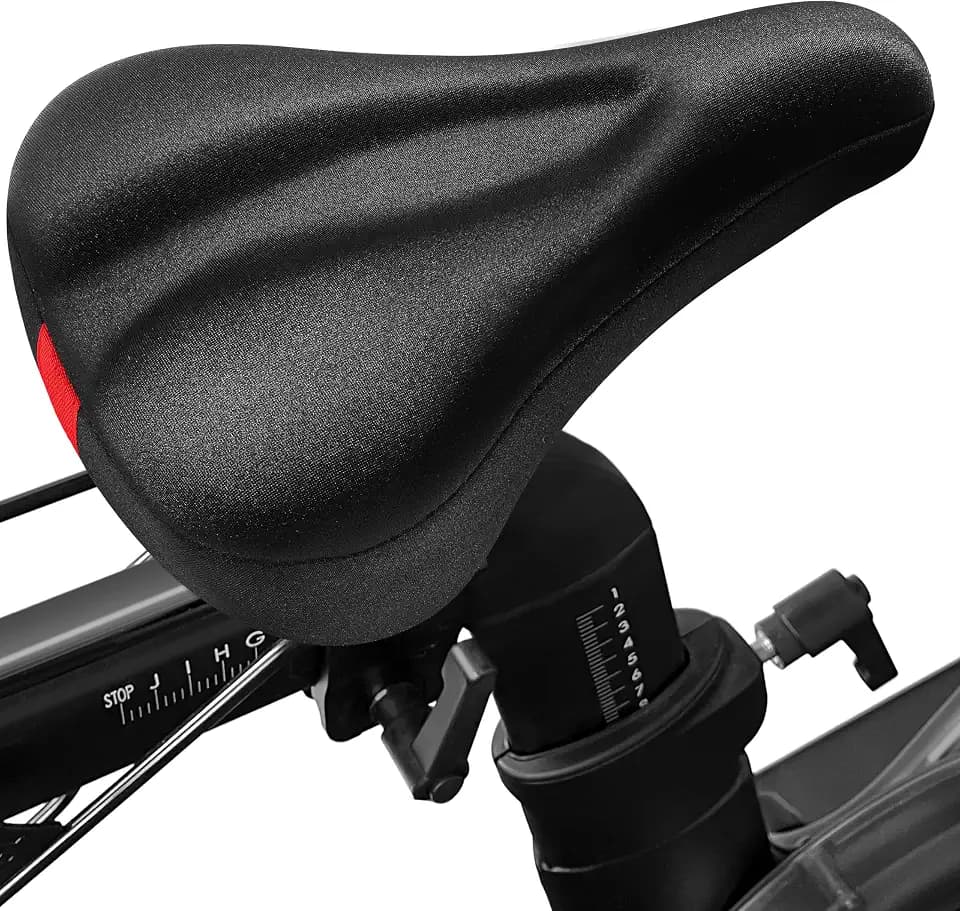 Bike Seat Cushion Compatible with Peloton Bike & Plus, Extra Padding Cover
