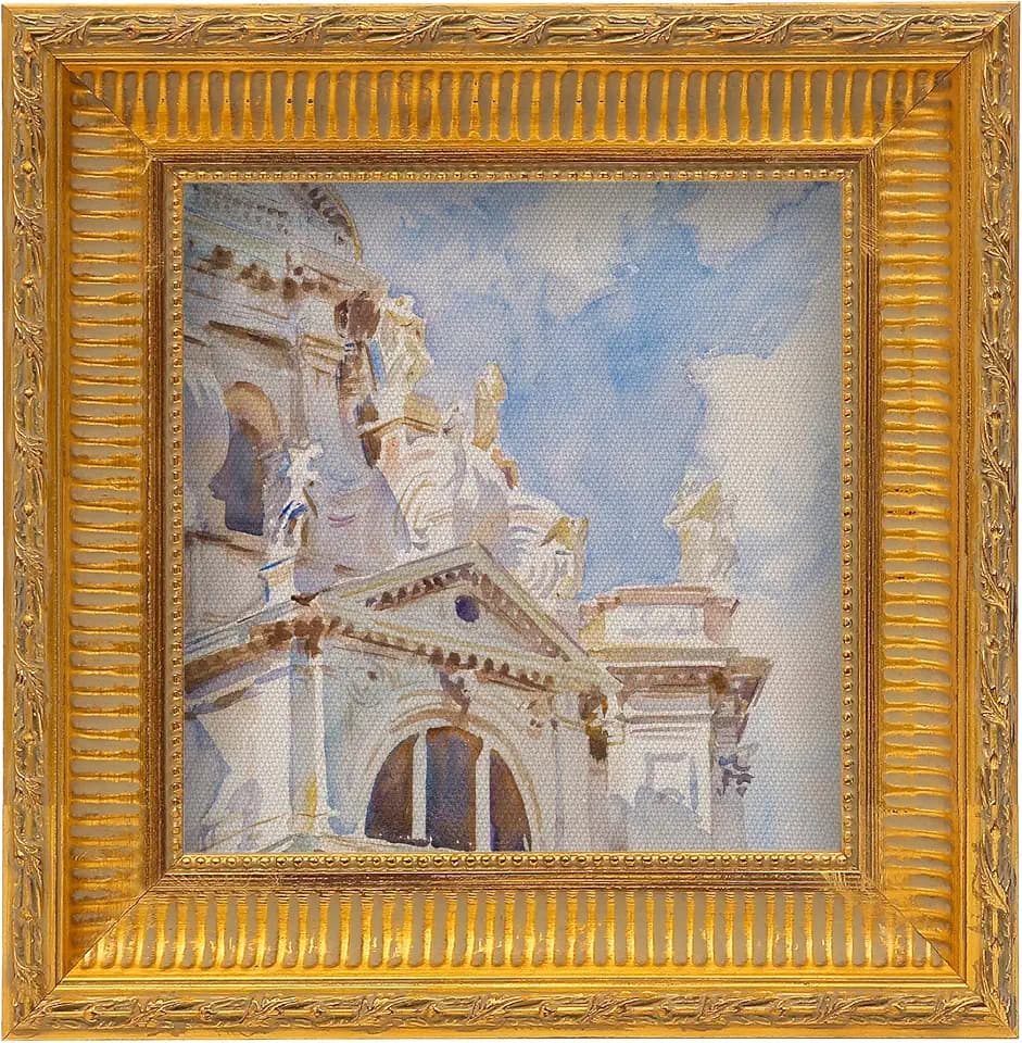 12x12 Vintage Gold Canvas Frame,Wood Frame for Canvas Painting