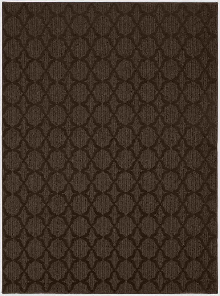Garland Rug Sparta Non Slip Polypropylene 12 Ft. X 12 Ft. Brown Mocha Area Rug- Ideal for Living Rooms & Hallways, Stylish & Durable for High-Traffic Areas