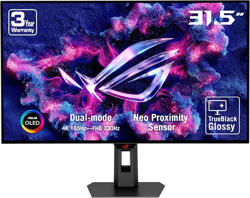 ASUS ROG Strix XG32UCWG 32 Zoll 4K 165Hz Glossy OLED Gaming Monitor