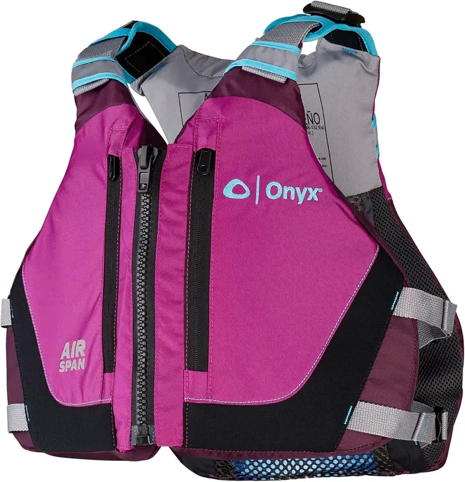 Onyx Air Span Breeze USCG Approved Paddling Life Jacket