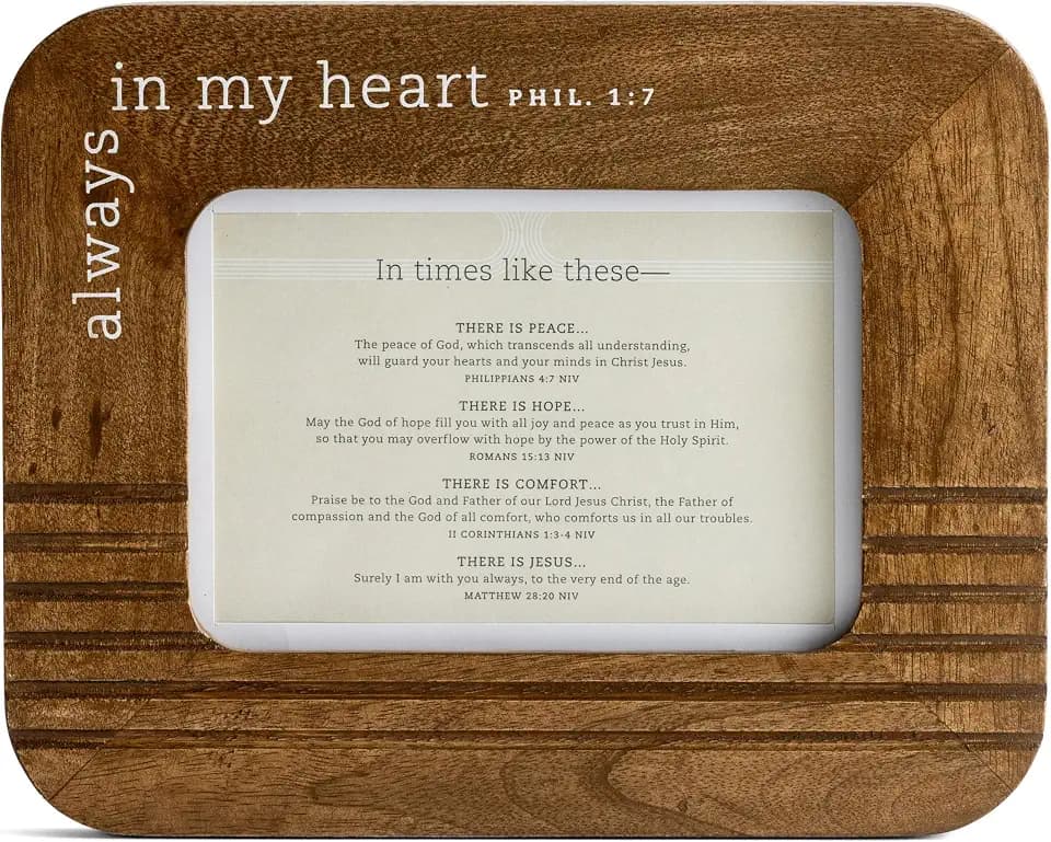 DaySpring - Always In My Heart Wood Picture Frame, 8 x 10