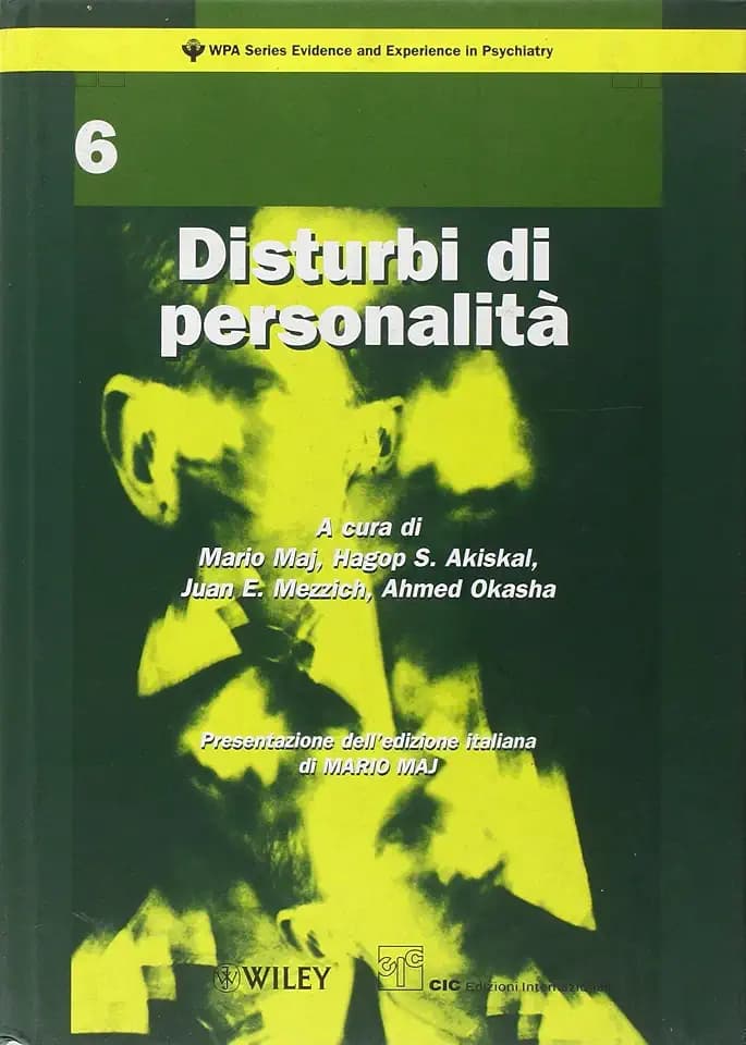 Disturbi di personalità (Wpa series evidence and exper.in psychiat)