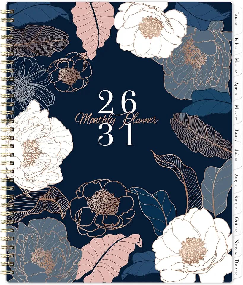 2026-2031 Monthly Planner/Calendar - 5 Year Monthly Planner, 9" x 11"