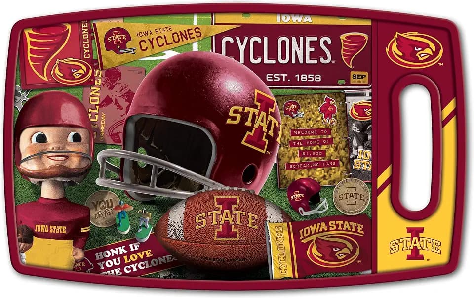 YouTheFan NCAA Retro Series Cutting Board