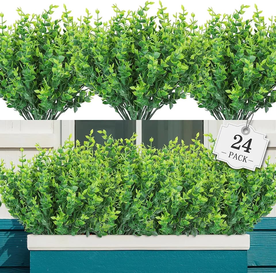 AGIRL Fake Plants,Artificial Plants for Outdoor Indoor Garden Patio Decor