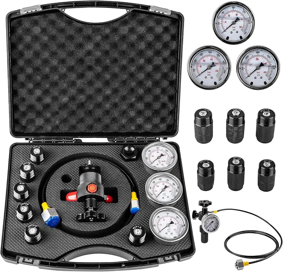 Hydraulic Nitrogen Accumulator Charging Kit, Nitrogen Pressure Test System
