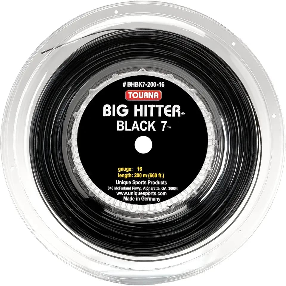 Tourna Big Hitter Black7 Ultimate Spin Polyester